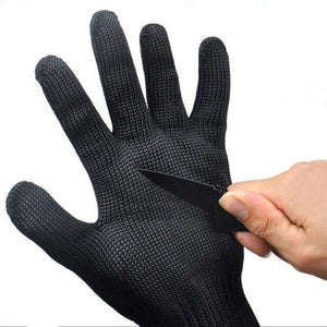 Free Size Stainless Steel Wire Anti-cut Anti-slip Outdoor Gloves-UlGadget