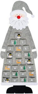 Christmas Advent Countdown Calendar 2019 Wall Hanging Santa-UlGadget