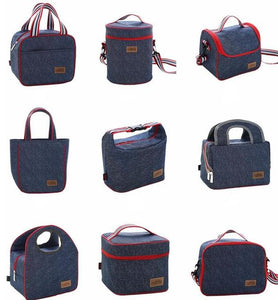 Denim Lunch Bag-UlGadget