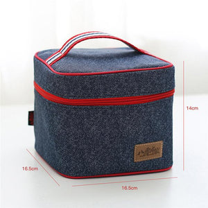 Denim Lunch Bag-UlGadget