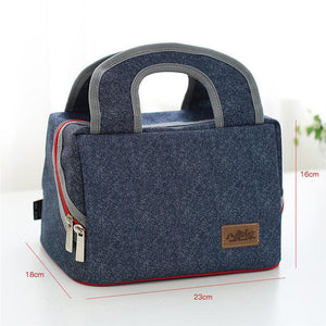 Denim Lunch Bag-UlGadget