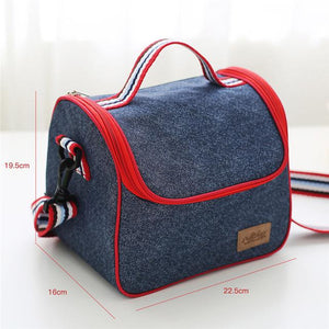 Denim Lunch Bag-UlGadget