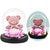 Enchanted Rose Flower in a Glass Dome with LED Light Wooden Base for Valentine's Mother's Day Gifts-UlGadget