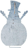 Christmas Advent Countdown Calendar Metal Snowman Ornament-UlGadget