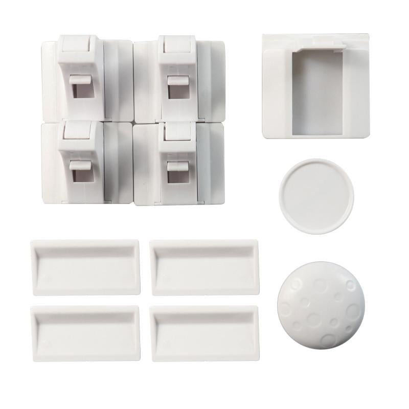 4pcs Child Safety Magnetic Cupboard Locks-UlGadget