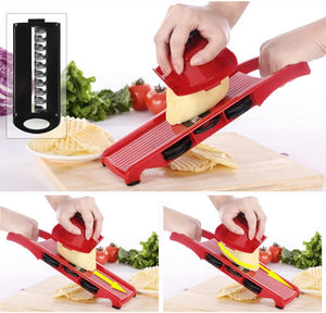 QuickDone Plastic Vegetable Fruit Slicers & Cutter-UlGadget