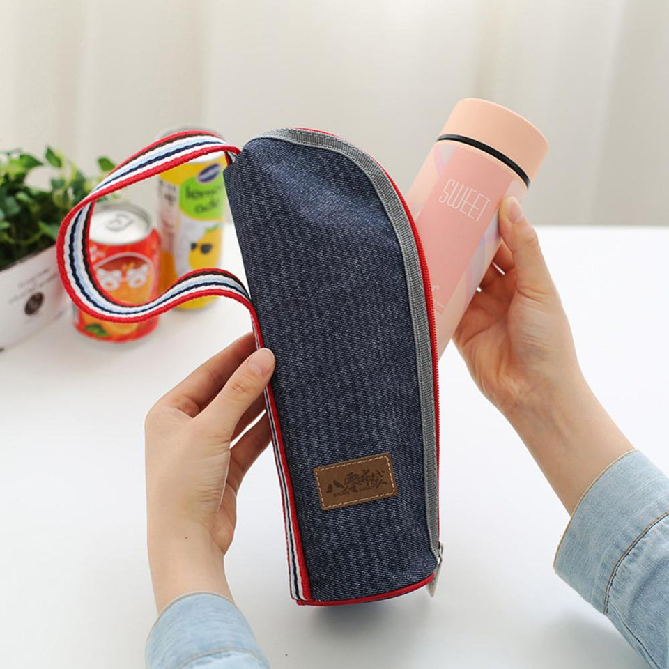 Denim Lunch Bag-UlGadget