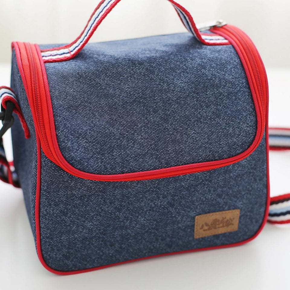 Denim Lunch Bag-UlGadget