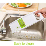 Mandoline Peeler Grater Vegetables Cutter tools with 5 Blade Slicer Kitchen-UlGadget