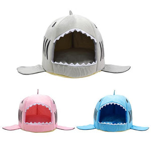 Shark House Tent For Pets-UlGadget