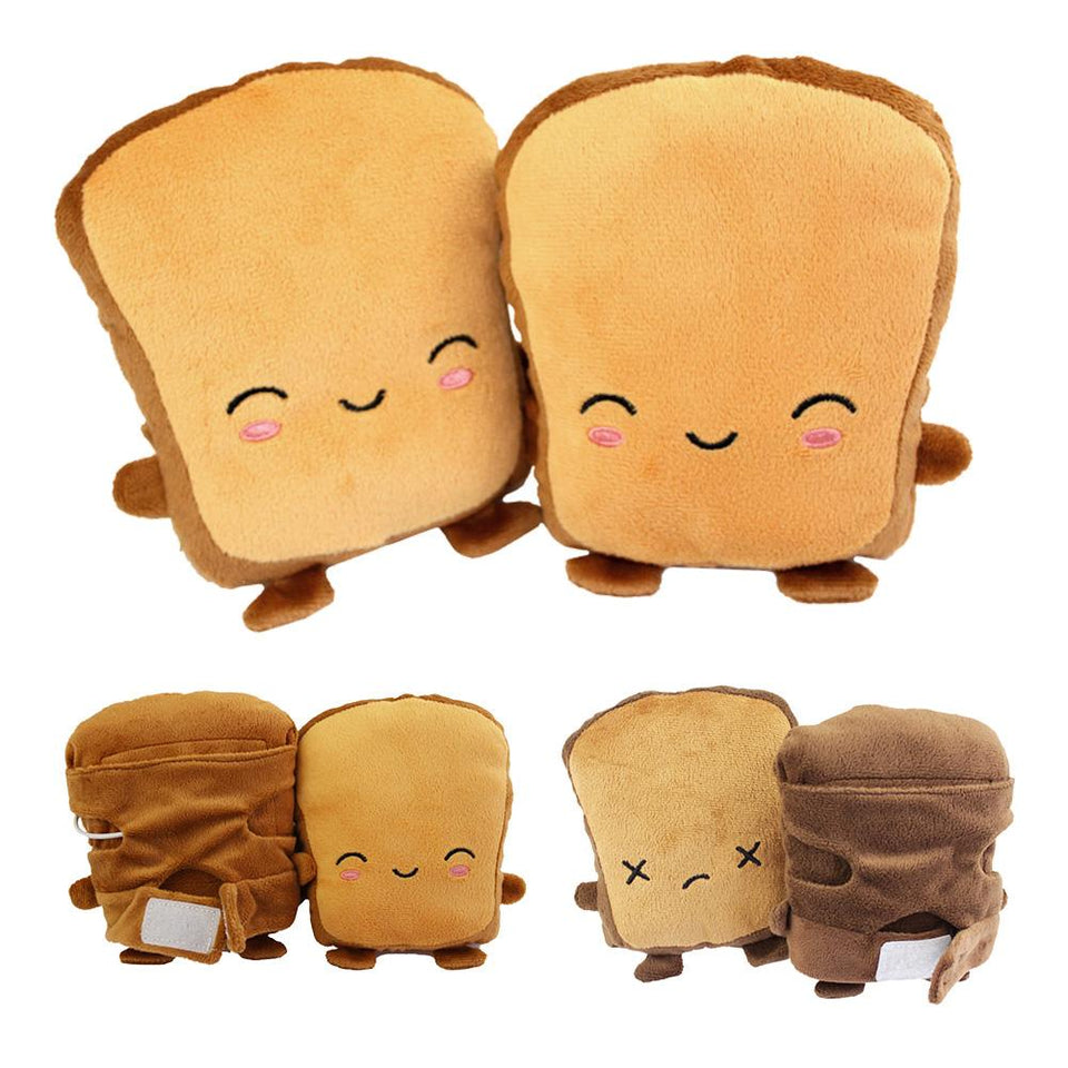 Toasty Bread Buddies Electric Soft Hand Warmer USB Heating Gloves-UlGadget