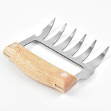 Bear Claw Barbecue Fork Clamp Stainless Steel Useful Processor Barbecue Tool Multi-function Meat Claws (2PCS)-UlGadget