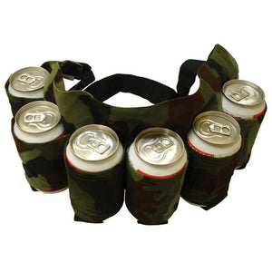 6 Beverage holder belt Handy Wine Beer camping picnic-UlGadget