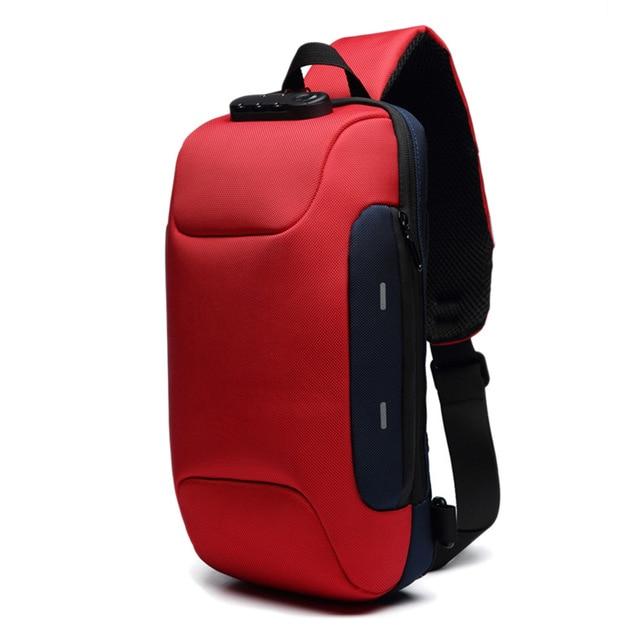 Men's Clothing and Accessories Anti-theft Backpack With 3-Digit Lock-UlGadget