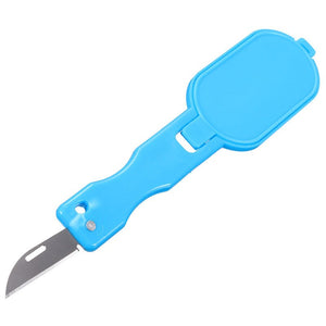 Fish Scale Scraper & Gutter remover scaler and knife fast cleaning with steel plastic Home Kitchen Tools-UlGadget