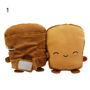 Toasty Bread Buddies Electric Soft Hand Warmer USB Heating Gloves-UlGadget