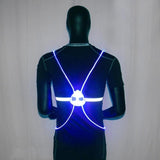 LED Reflective Safety Vest Night Running Cycling Outdoor Sports Safety Reflective Jacket Vest-UlGadget