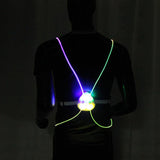 LED Reflective Safety Vest Night Running Cycling Outdoor Sports Safety Reflective Jacket Vest-UlGadget