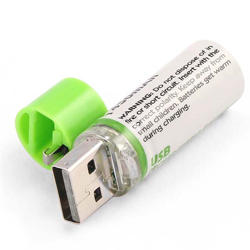 1-10pcs USB AA Battery 1.2V 1450MAH Rechargeable Battery-UlGadget