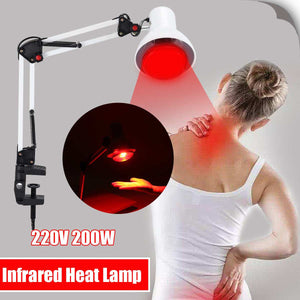 100W 220V Infrared Heat Lamp Lights Pain Relief Health Light-UlGadget