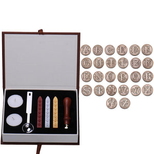 Office and School Supplies ALPHABET WAX SEAL SET-UlGadget