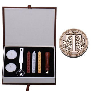 Office and School Supplies ALPHABET WAX SEAL SET-UlGadget