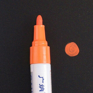 TIRE PAINT PEN OIL 12 COLORS WATERPROOF DURABLE-UlGadget