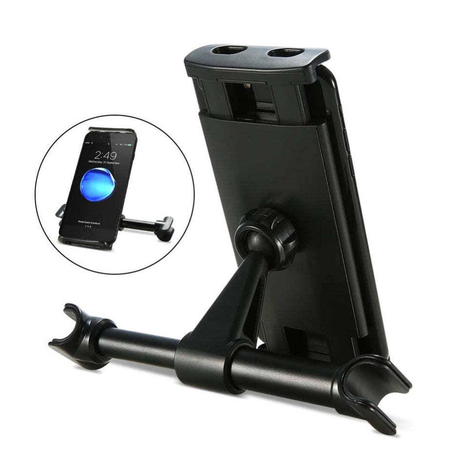 360 Degree Rotation Carborne Aluminum Alloy Phone/ Tablet Holder-UlGadget