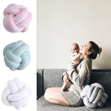 Handmade Knot Ball Pillow Waist Back Cushion Home Sofa Bed Decor Dolls Toys For Kids-UlGadget