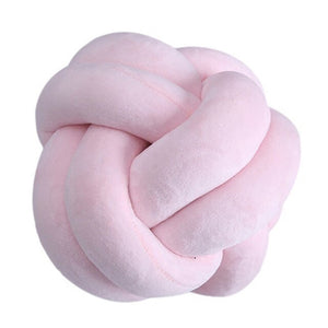 Handmade Knot Ball Pillow Waist Back Cushion Home Sofa Bed Decor Dolls Toys For Kids-UlGadget