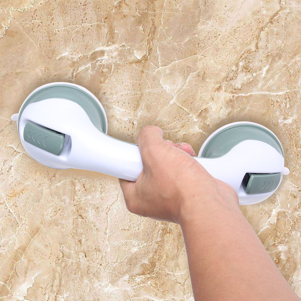 Safety Helping Anti Slip Support Toilet bthroom by BATH CREATIONS SUCTION CUP HANDLE GRAB BAR-UlGadget