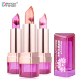 3 Fruit Flavors Moisturizer Temperature Changed Flower Jelly Lipstick-UlGadget