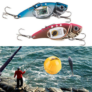 LED Light Fishing Treble Hook Electronic Lamp Bait Tackle Fish Lure