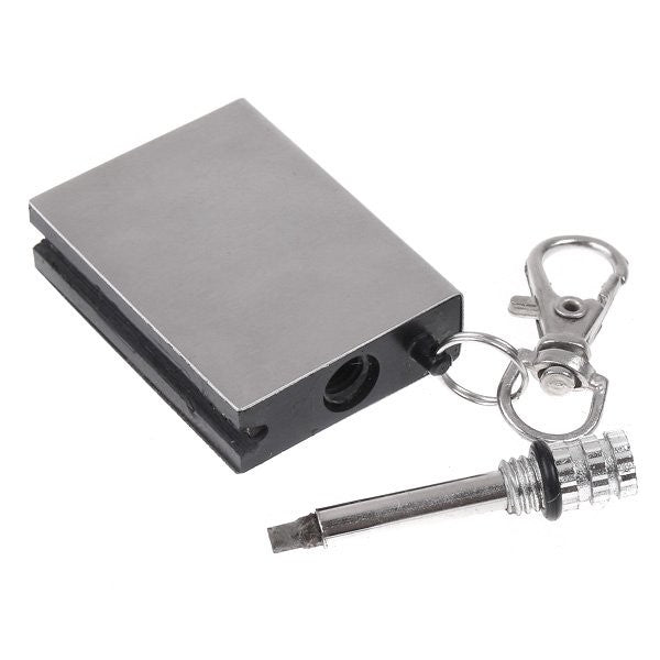 Portable Fire Starter Metal Match Flint Stone Gas Oil Magnesium Outdoor Survive Camp Hike-UlGadget