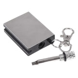 Portable Fire Starter Metal Match Flint Stone Gas Oil Magnesium Outdoor Survive Camp Hike-UlGadget