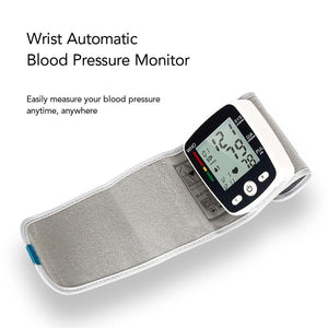 Voice Wrist Digital Blood Pressure Monitor