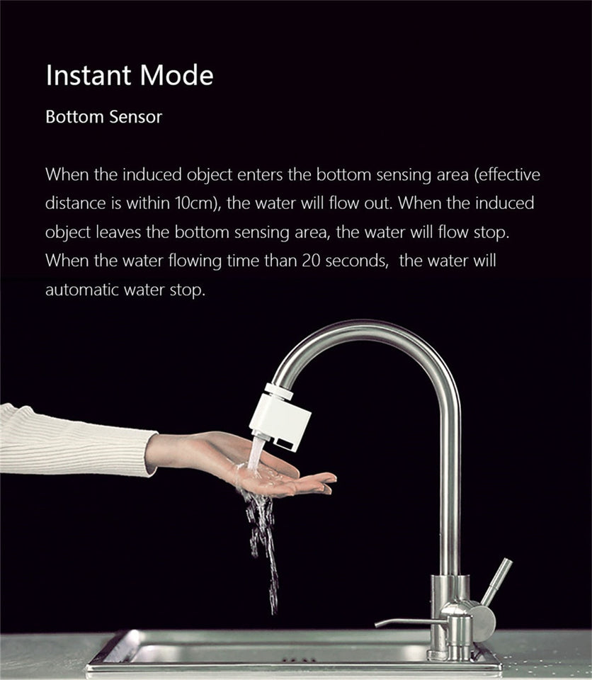 Water Tap Motion Sensor Infrared Induction Faucet Aerators Water Saving Device-UlGadget