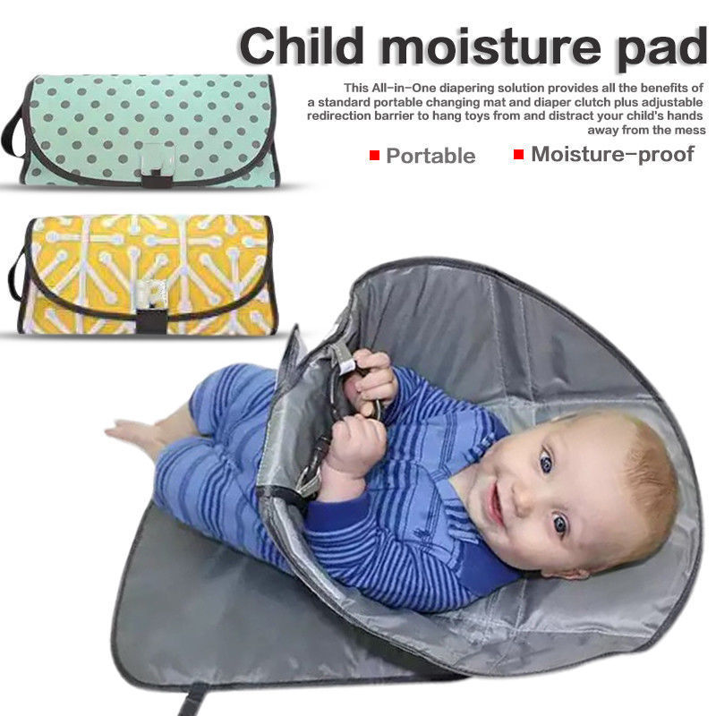 Multifunctional Portable Foldable 3-in-1 Baby Hand Changing Pad-UlGadget