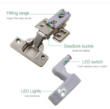 LED Under Cabinet Wardrobe Hinge Light Sensor-UlGadget