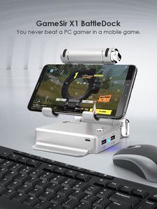 GameSir X1 BattleDock Converter Using Keyboard and Mouse Adapte For Phone-UlGadget