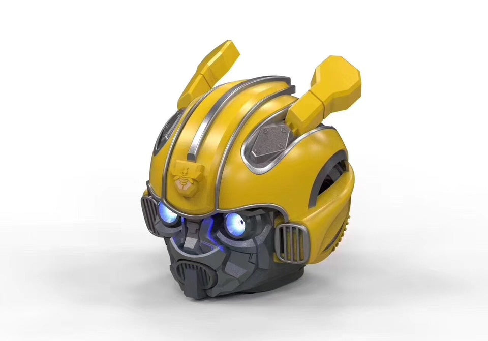 Toys and Hobbies Transformer Bumblebee Wearable Helmet with Bluetooth Speaker-UlGadget