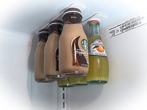 6 Magntic Fridge Bottle Hanger Magnetic Loft Beer and Jar Holder Strips Refrigerator-UlGadget