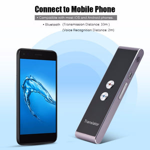 Portable Translator Two-Way Real Time Multi-Language Translation Photo Translator For Learning Travelling Business-UlGadget