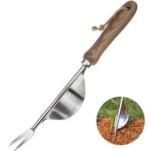 Manual Weeder Fork for Easy Weed Removal and Deeper Digging-UlGadget