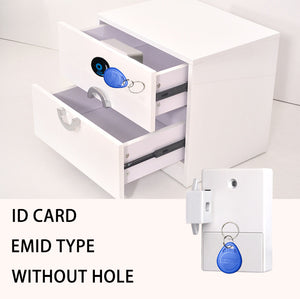 Smart Electronic Invisible Furniture Induction Sensor Card Drawer Digital Lock