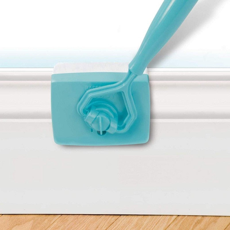 Adjustable Conforming Baseboard Cleaner Tool Long Handle Dust Brush Creative-UlGadget