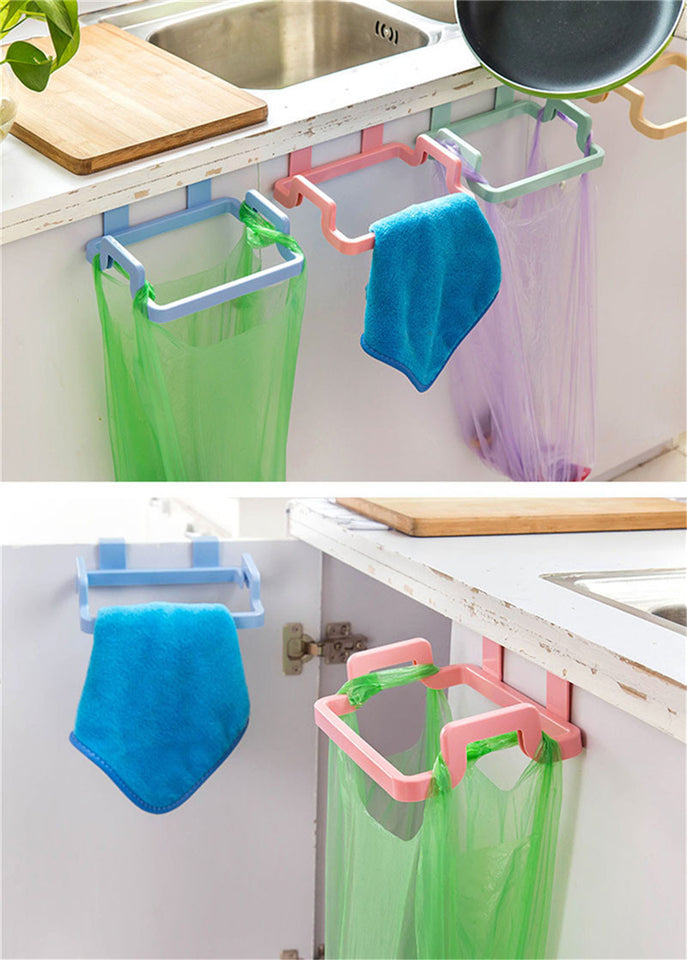 Organizer Portable Kitchen Garbage Trash Hanger Rack Towel Storage Holder Incognito Cabinets Cloth Door Cupboard-UlGadget