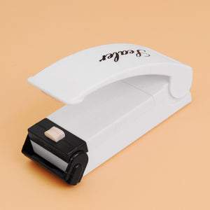 Poly Food Jewelry Plastic Bag Mini Sealing Machine White Without Battery-UlGadget