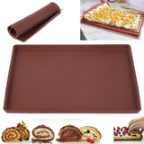 Two Sizes Non-Stick Baking Mat Silicone Baking Tray Oven Rolling Kitchen-UlGadget