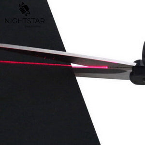 2019 Popular New Professional Laser Guided Scissors For home Crafts Wrapping Gifts Fabric Sewing Cut Straight Fast-UlGadget